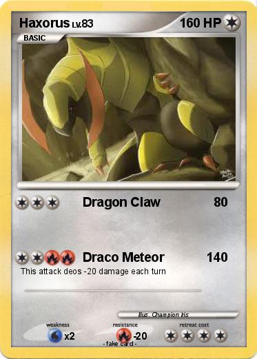 Pokemon Haxorus