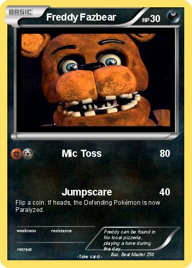 Pokemon Freddy Fazbear