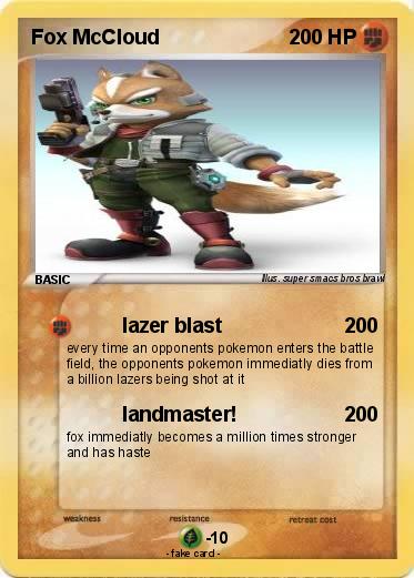 Pokemon Fox McCloud