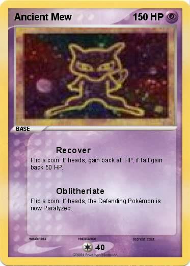 Pokemon Ancient Mew