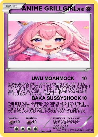 Pokemon ANIME GRILLGIRL