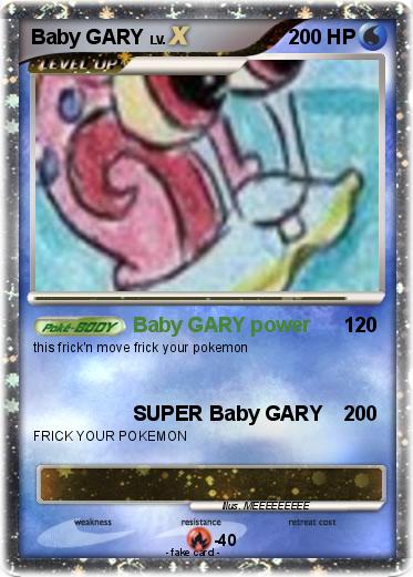 Pokemon Baby GARY