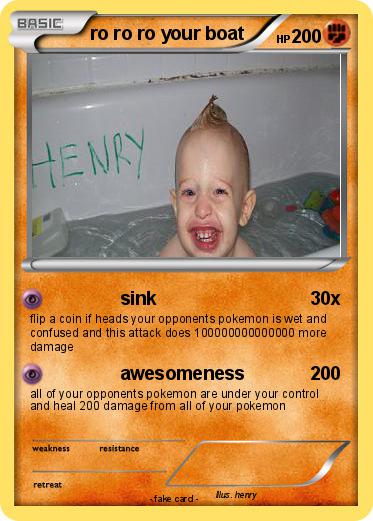 Pokemon ro ro ro your boat