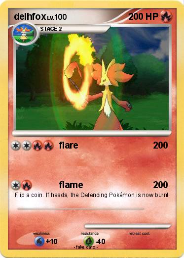 Pokemon delhfox