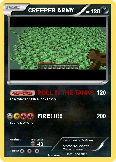 Pokemon CREEPER ARMY