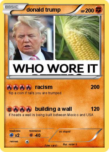 Pokemon donald trump
