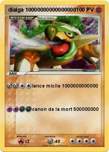 Pokemon dialga 10000000000000000
