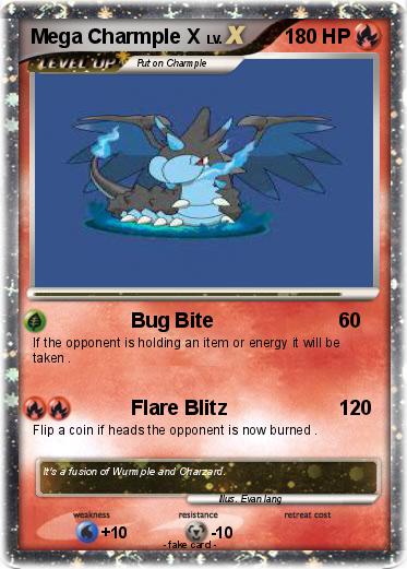 Pokemon Mega Charmple X