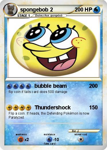 Pokemon spongebob 2