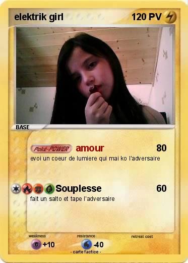 Pokemon elektrik girl