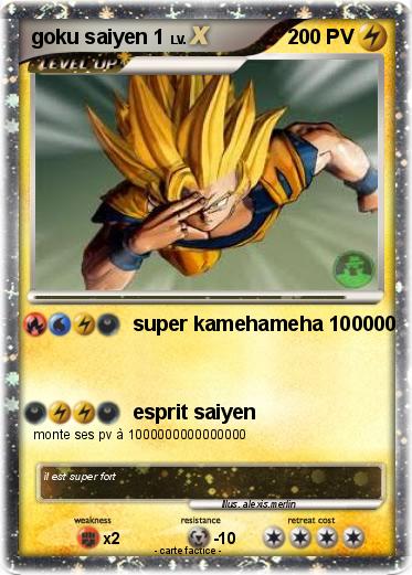 Pokemon goku saiyen 1