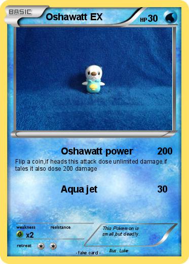Pokemon Oshawatt EX