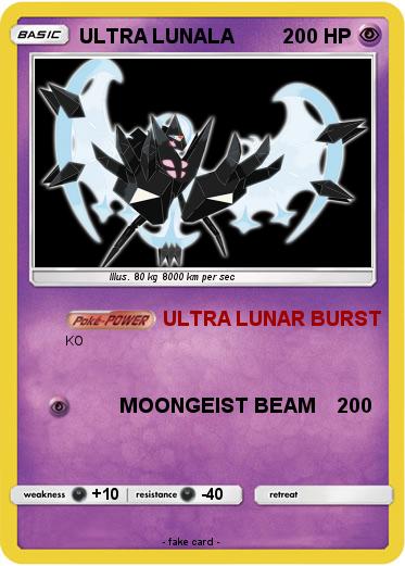 Pokemon ULTRA LUNALA