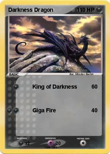 Pokemon Darkness Dragon
