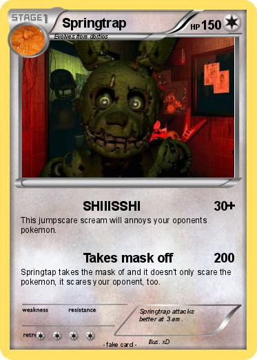Pokemon Springtrap