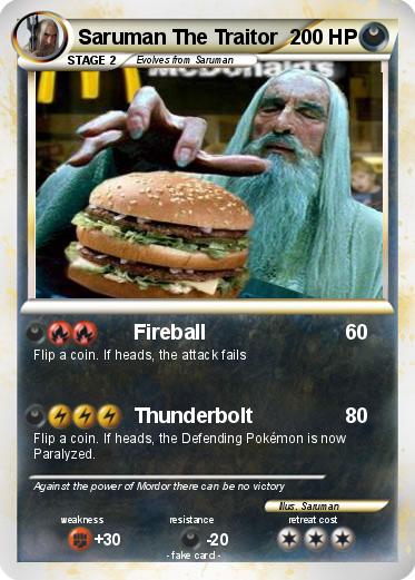 Pokemon Saruman The Traitor
