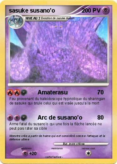 Pokemon sasuke susano'o