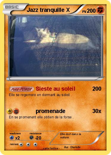 Pokemon Jazz tranquille X