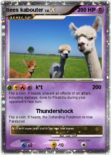 Pokemon tiees kabouter