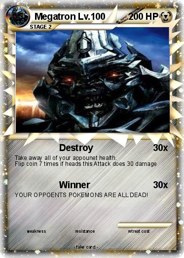 Pokemon Megatron Lv.100