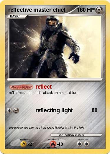 Pokemon reflective master chief