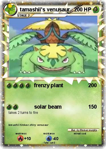Pokemon tamashii's venusaur