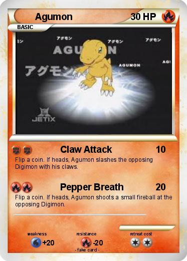 Pokemon Agumon