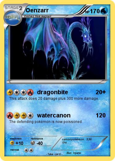 Pokemon Oenzarr