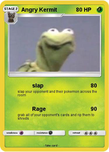 Pokemon Angry Kermit