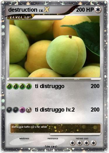 Pokemon destruction