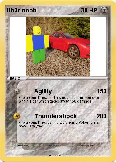 Pokemon Ub3r noob