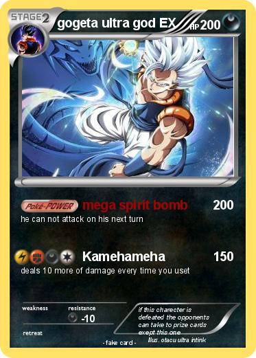 Pokemon gogeta ultra god EX