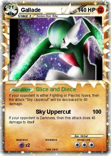 Pokemon Gallade