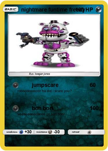 Pokemon nightmare funtime freedy