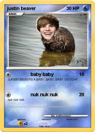 Pokemon justin beaver