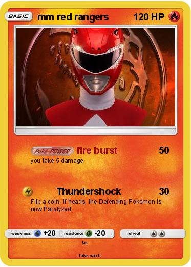 Pokemon mm red rangers