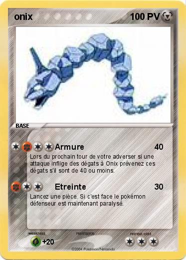 Pokemon onix