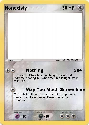 Pokemon Nonexisty