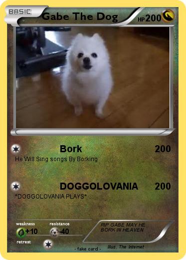 Pokemon Gabe The Dog