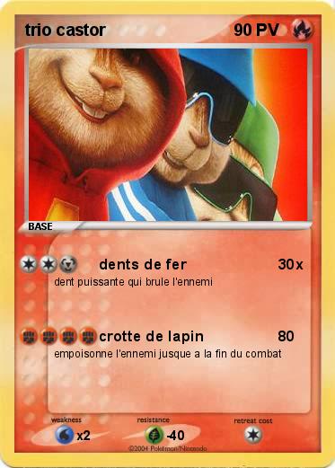 Pokemon trio castor