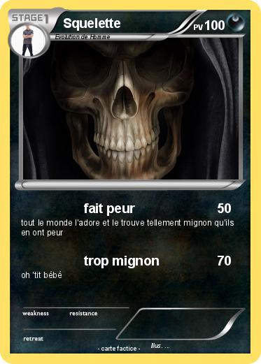 Pokemon Squelette