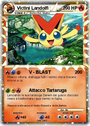 Pokemon Victini Landolfi