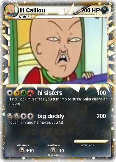 Pokemon lil Caillou