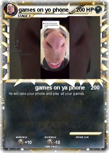 Pokemon games on yo phone