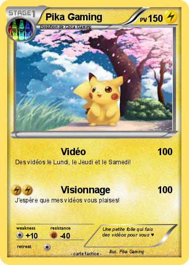 Pokemon Pika Gaming