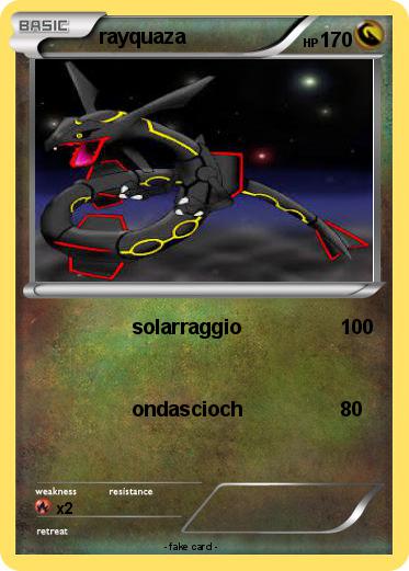 Pokemon rayquaza