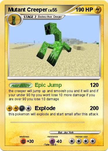 Pokemon Mutant Creeper