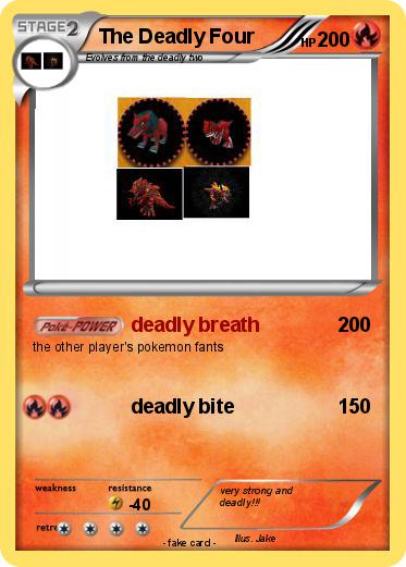 Pokemon The Deadly Four