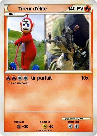 Pokemon Tireur d'élite