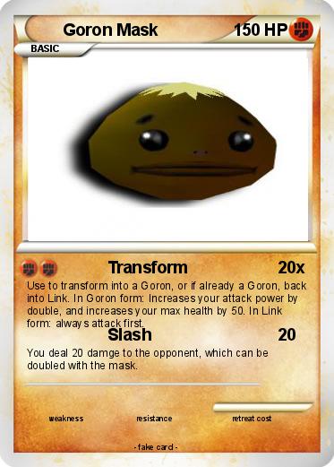 Pokemon Goron Mask